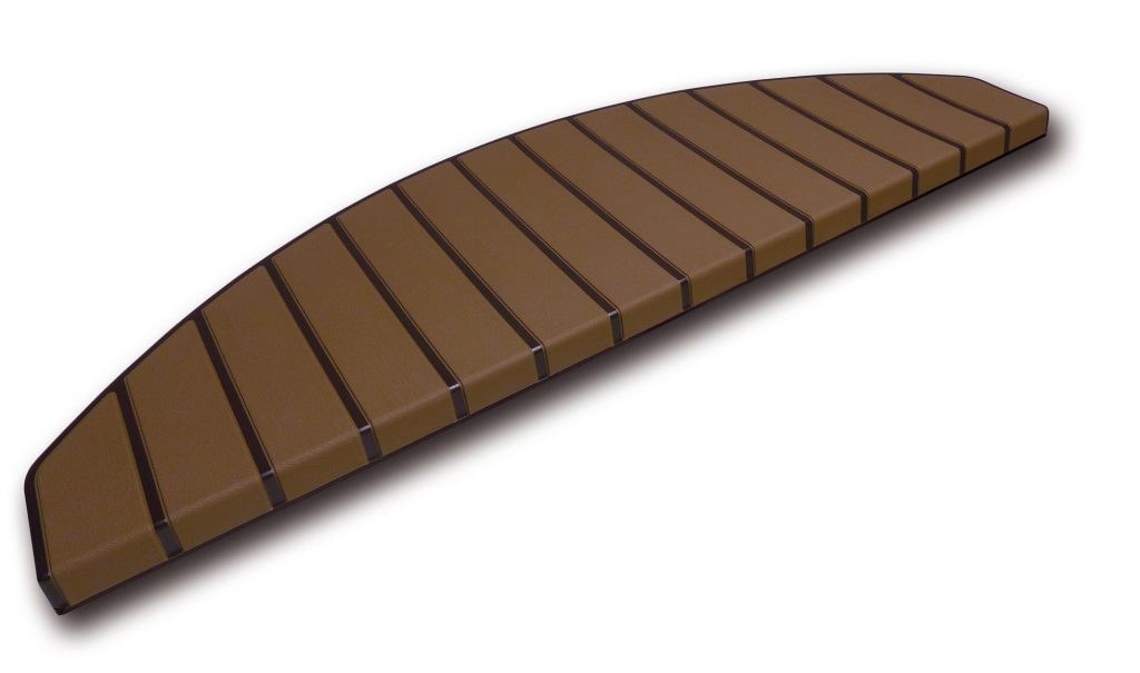 Micostep trapmatten trapbekleding in bruin - duurzame en veilige oplossing voor uw trap
